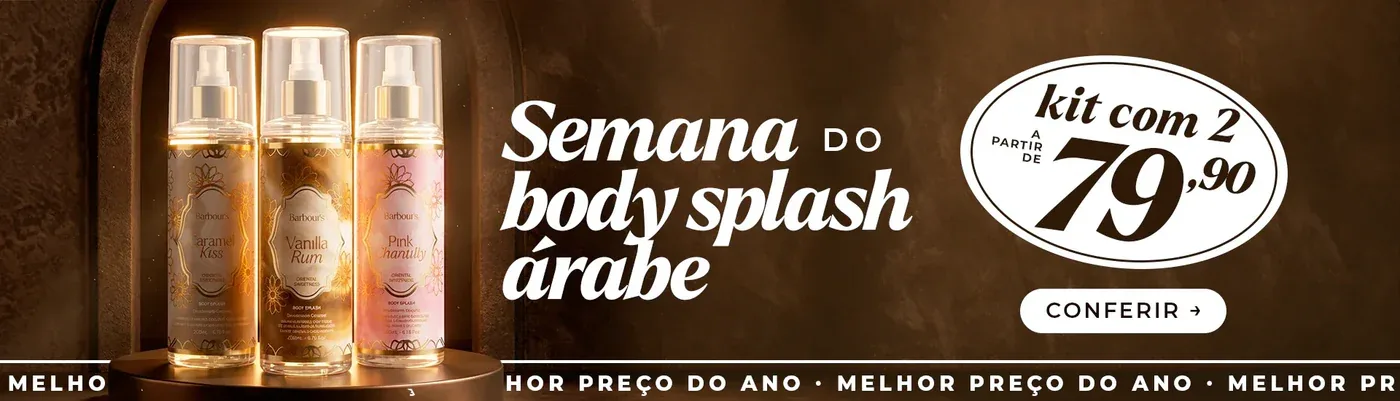 Semana do body splash árabe