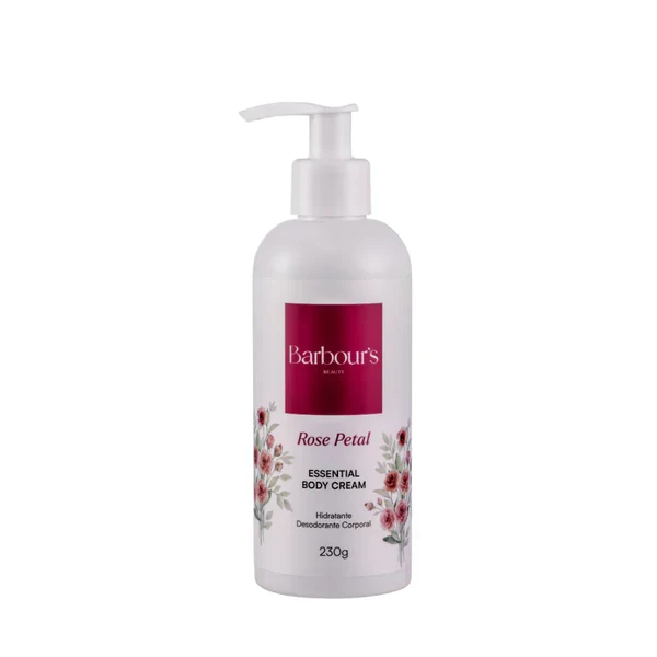Kit Body Splash + Essential Body Cream Rose Petal + Necessaire 5