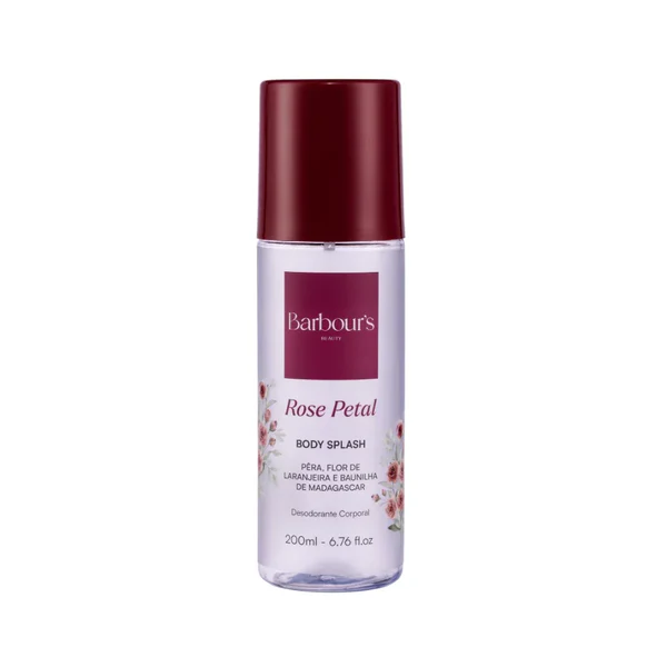 Kit Body Splash + Essential Body Cream Rose Petal + Necessaire 4