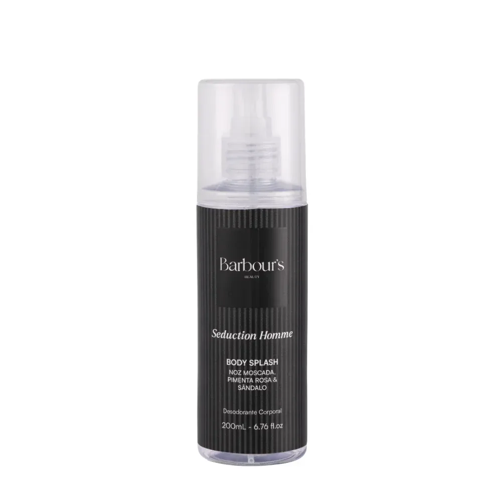 Body Splash Seduction Homme Desodorante Colônia 200ml