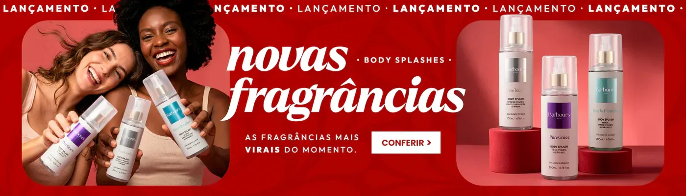 Novas fragrâncias - Body Splashes virais do momento